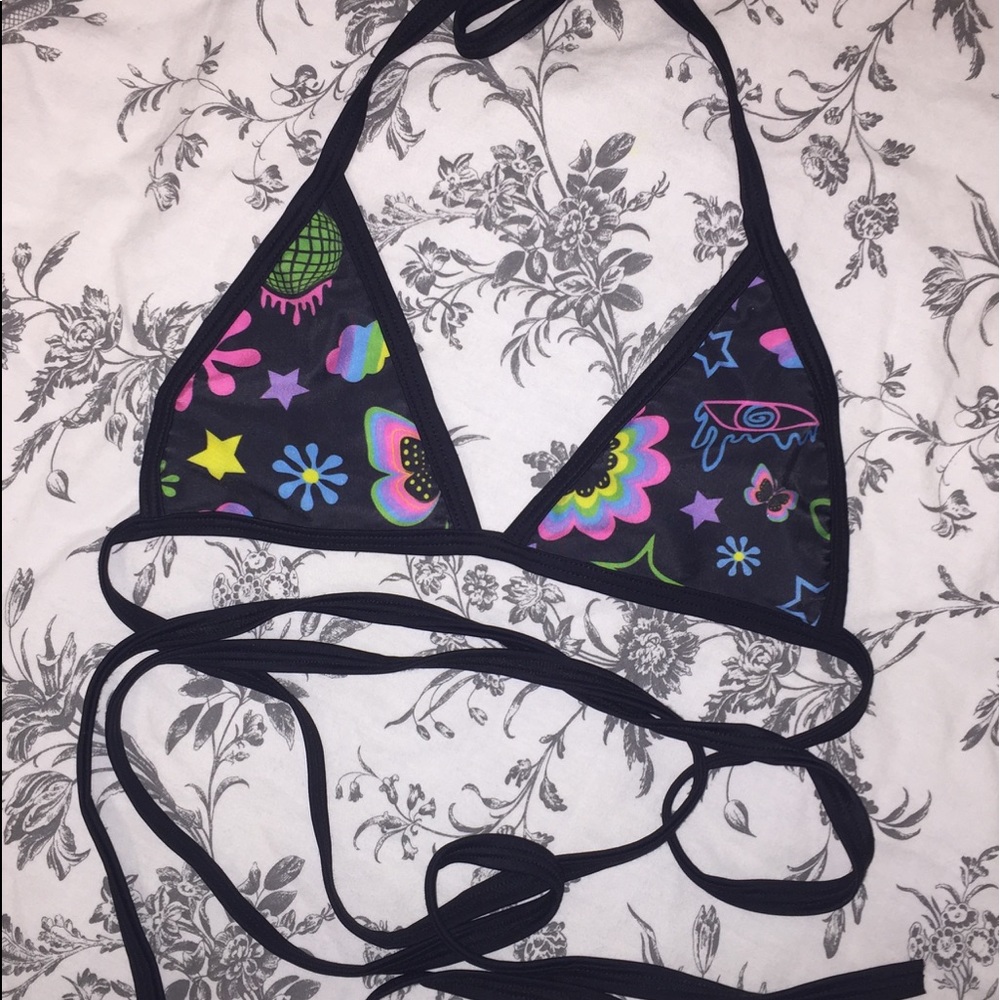 Rave With Migente Femmadelic Wrap Bralette
